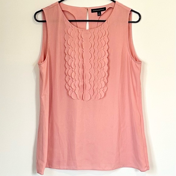 Banana Republic Tops - Banana Republic Dusty Rose Sleeveless Blouse - Size: Medium